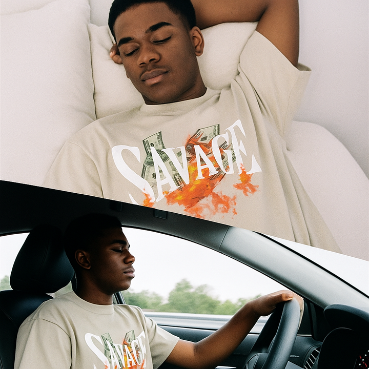 Savage Money Graphic Tee additional product view