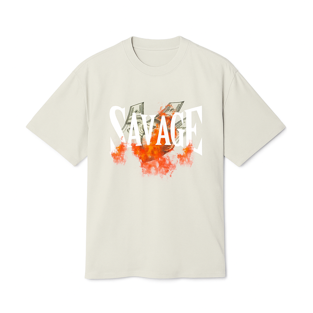 Unisex Trendy Casual Tee – Heavy Faded Look