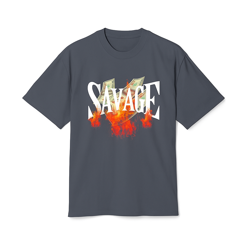 Unisex Trendy Casual Tee – Heavy Faded Look