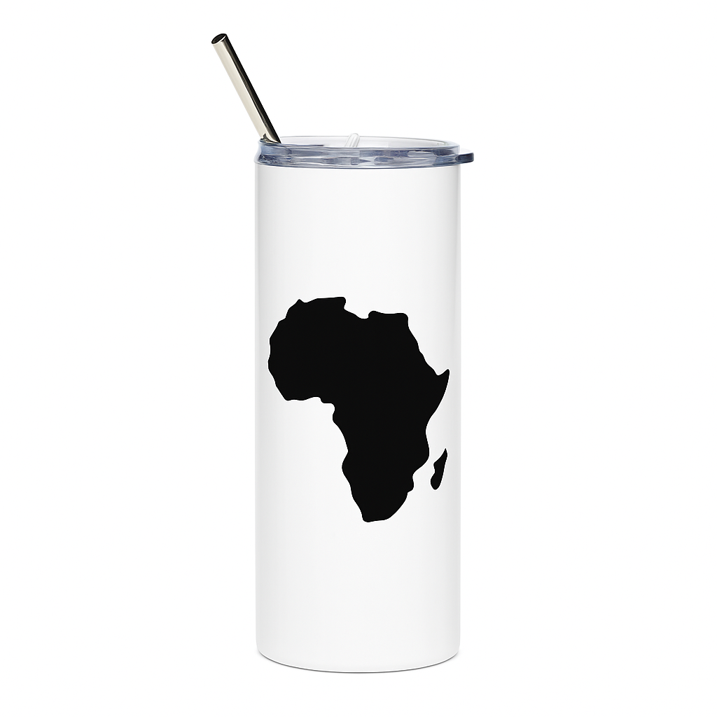 Africa Pride tumbler top detail close-up