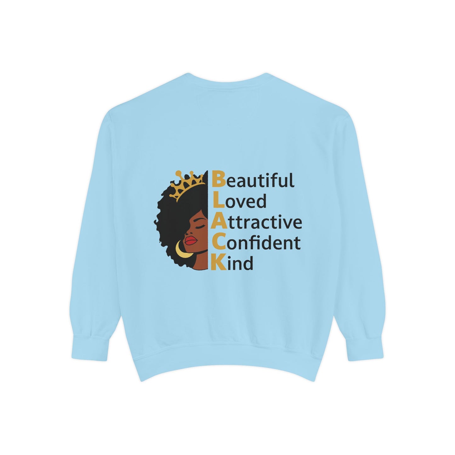 Unisex Garment-Dyed Butterfly Sweatshirt