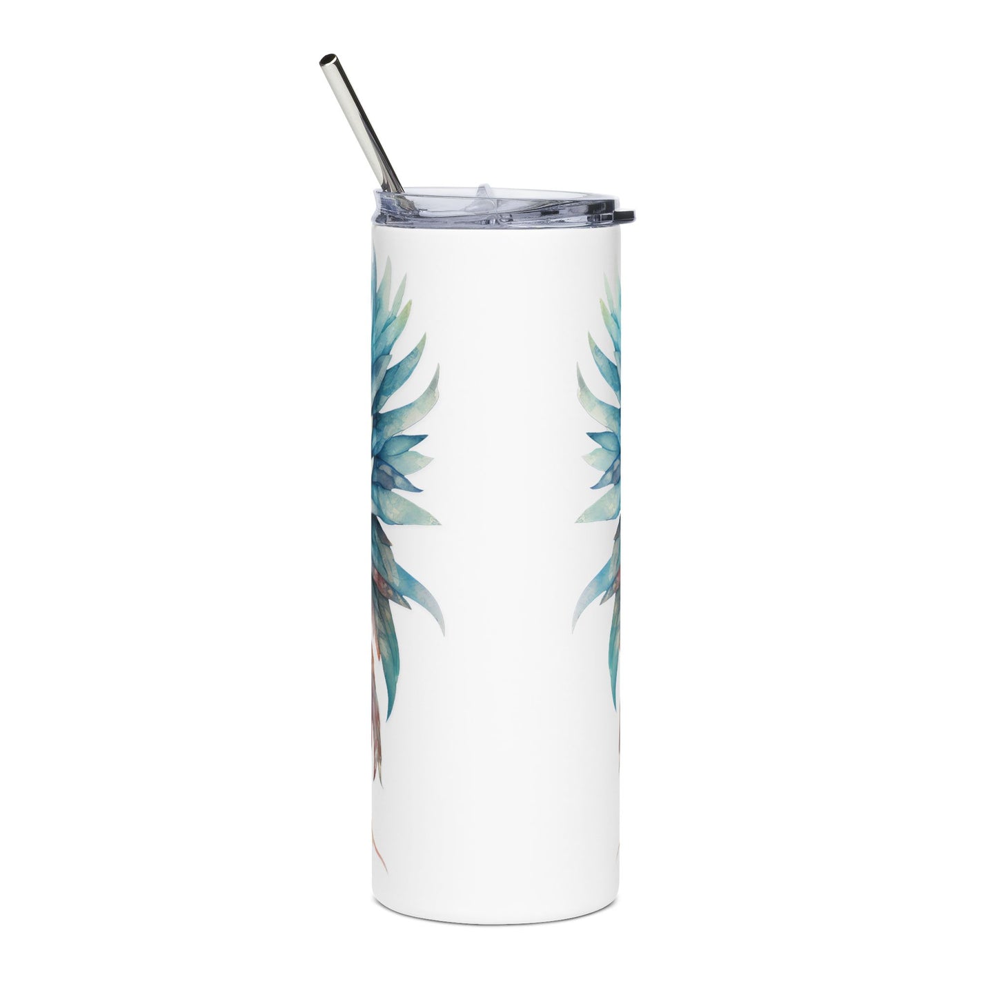 Inspirational Stainless Steel Tumbler - Spread Your Wings and Soar, Travel Mug, Motivational Drinkware, Gift for Her, Modern Home Decor