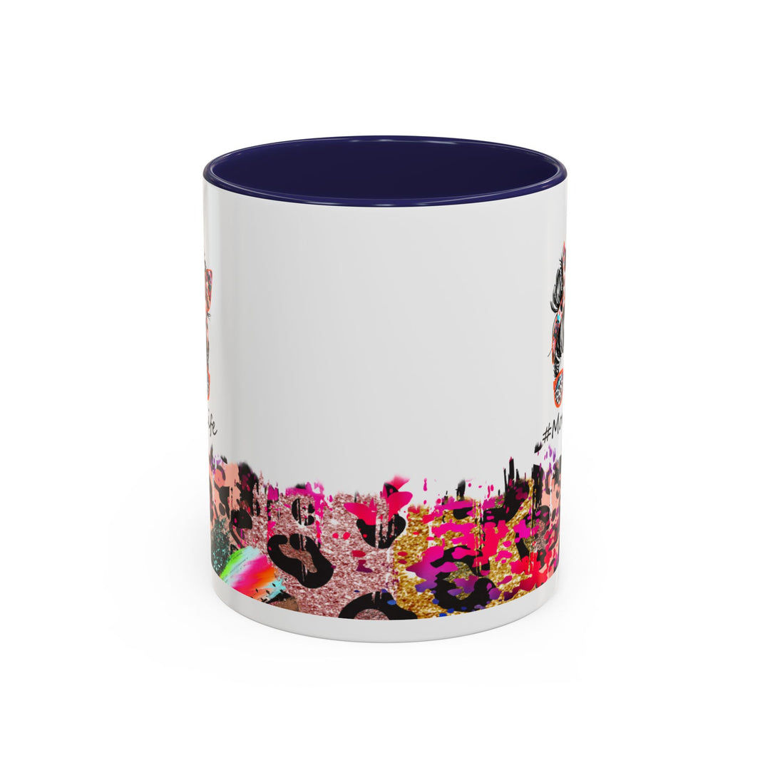 Leopard Mom Life 11 oz ceramic mug