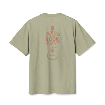 Faith-Inspired Unisex Heavy Faded Tee, Christian T-Shirt, Inspirational Gift, Casual Wear, Music Lover Apparel, Perfect for Church