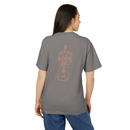 Faith-Inspired Unisex Heavy Faded Tee, Christian T-Shirt, Inspirational Gift, Casual Wear, Music Lover Apparel, Perfect for Church
