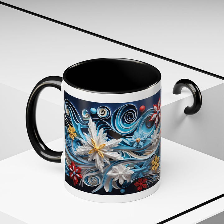 Snowflake 11 oz ceramic mug