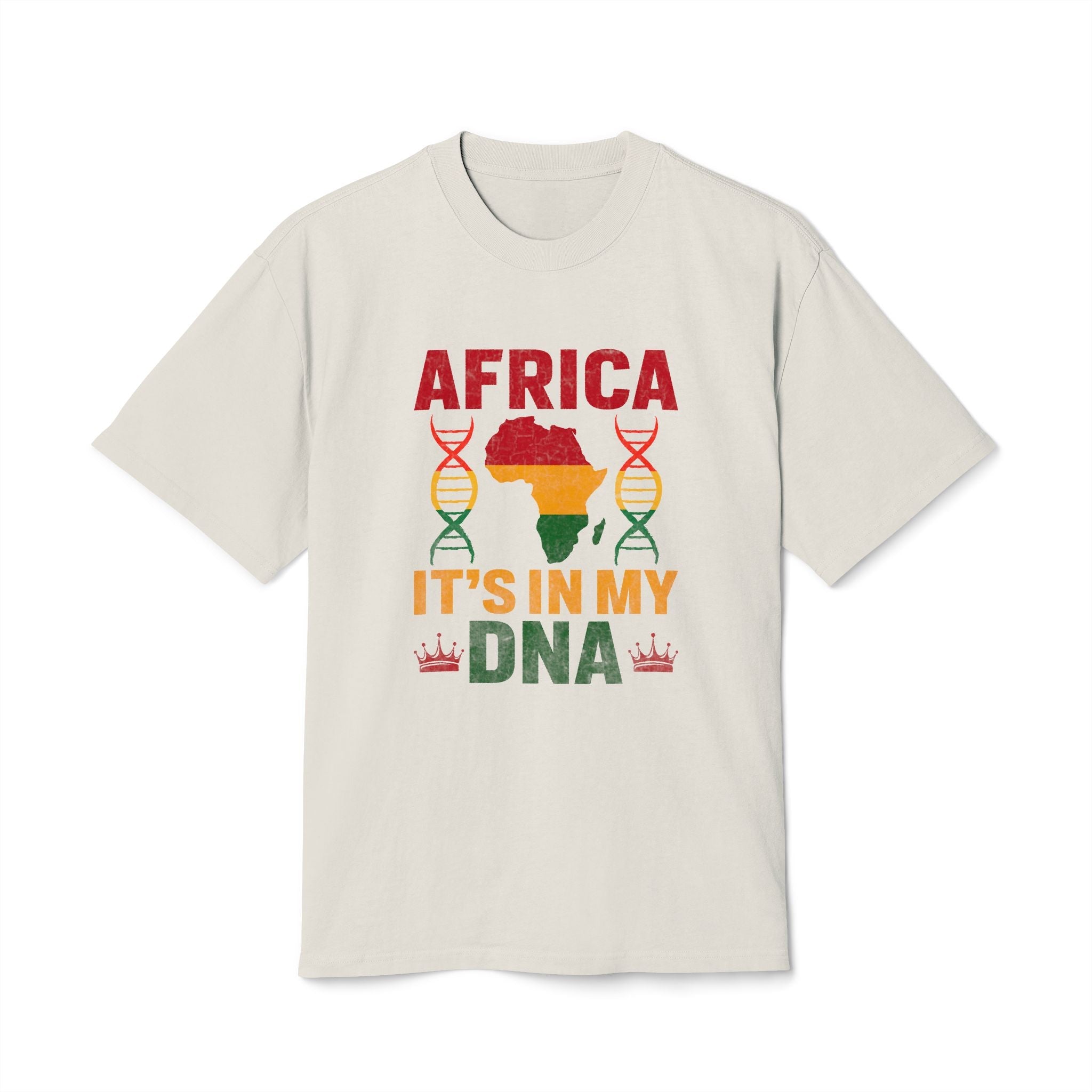 Africa Is in My DNA Tee front graphic view