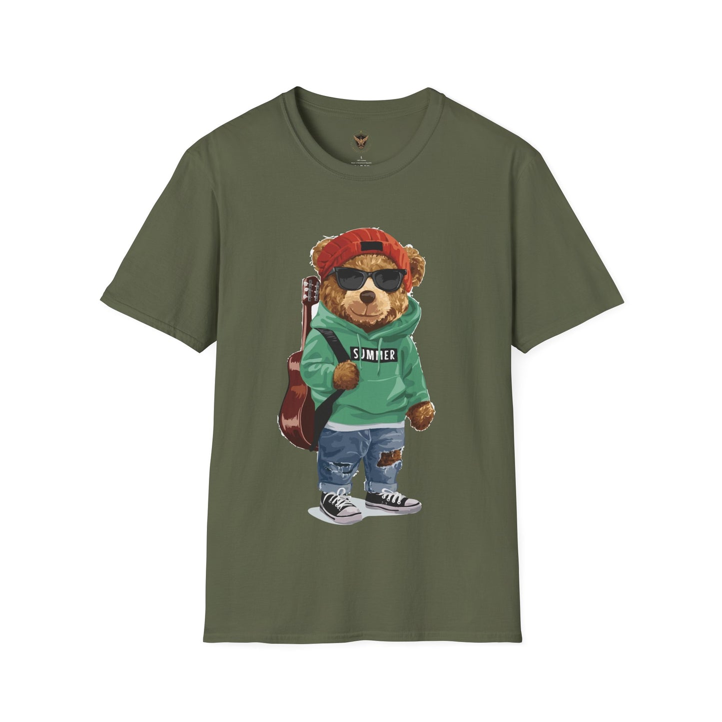 Swag Teddy Bear Unisex Softstyle T-Shirt