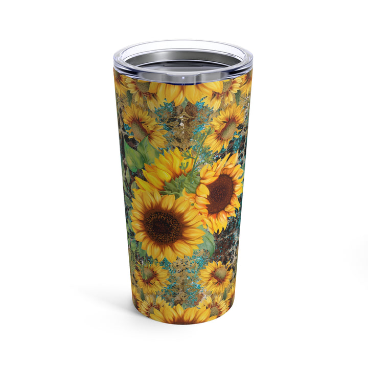 Mom Life Sunflower Floral 20 oz tumbler