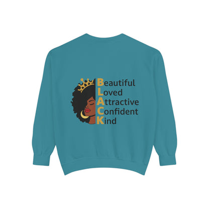 Unisex Garment-Dyed Butterfly Sweatshirt