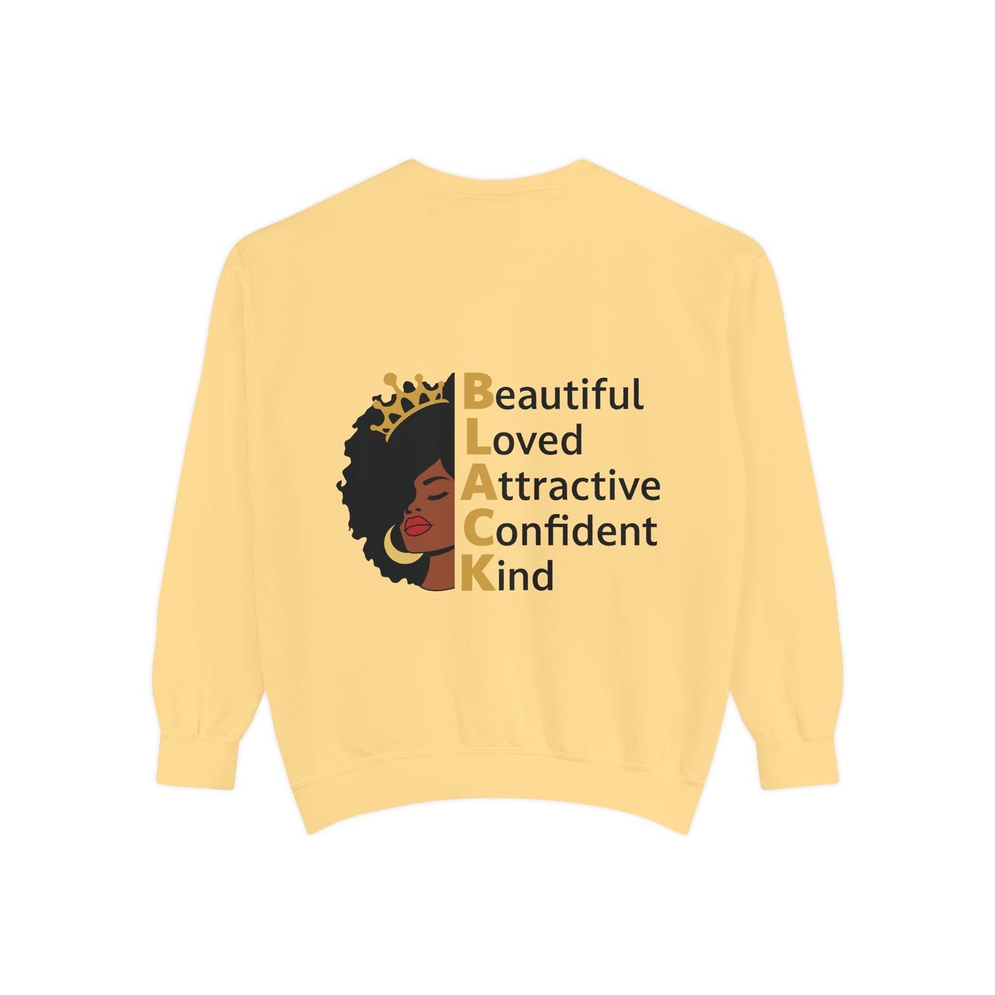 Unisex Garment-Dyed Butterfly Sweatshirt