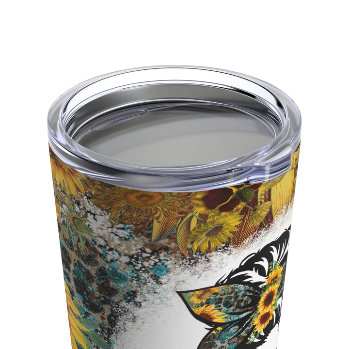 Mom Life Sunflower Floral 20 oz tumbler