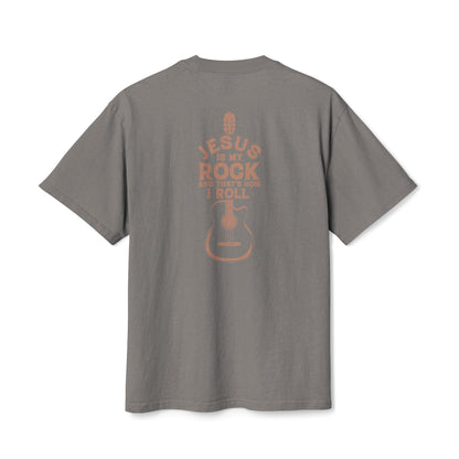 Faith-Inspired Unisex Heavy Faded Tee, Christian T-Shirt, Inspirational Gift, Casual Wear, Music Lover Apparel, Perfect for Church