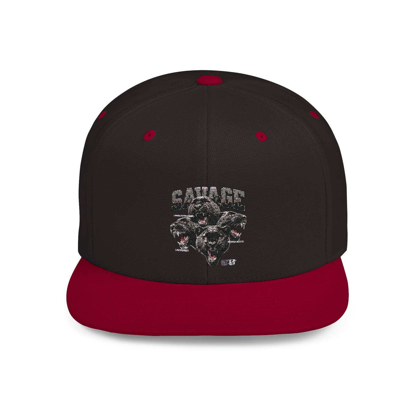 Snapback Cap with Savage Design