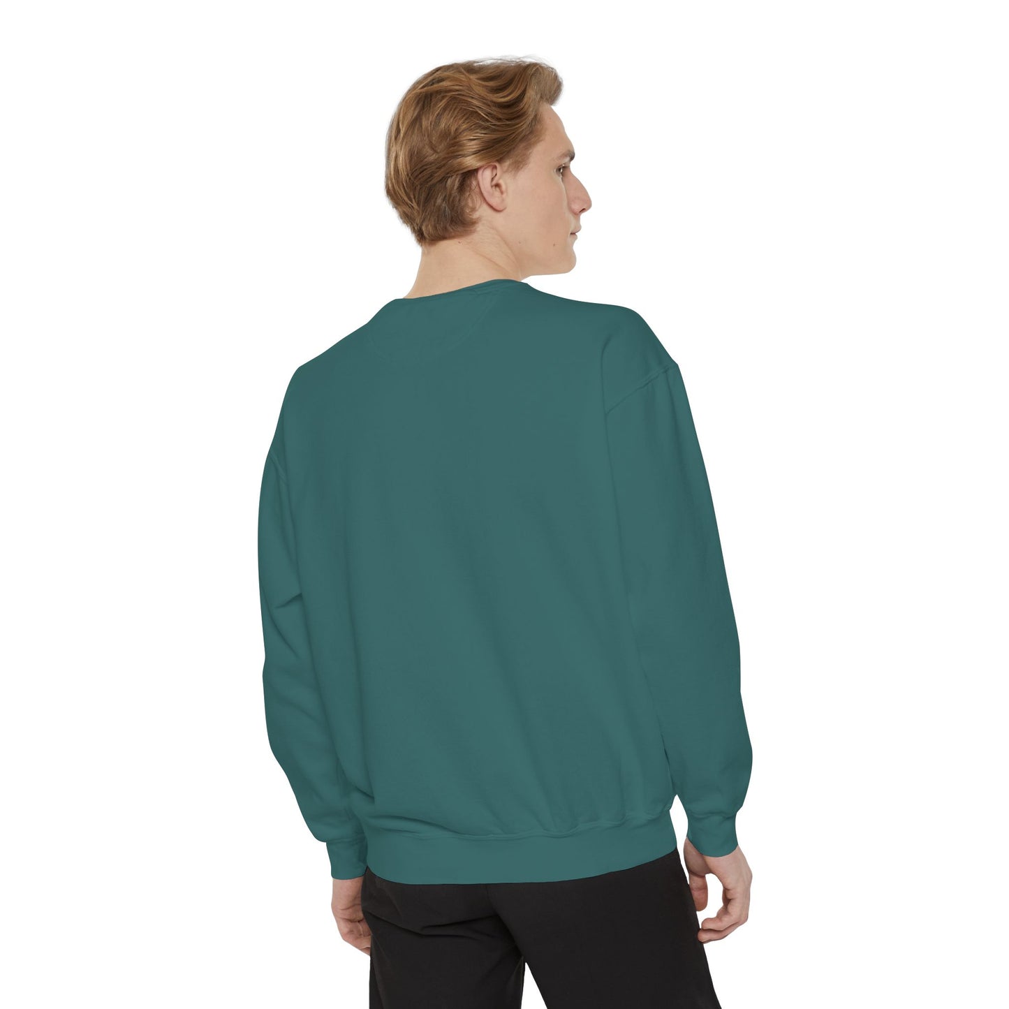 Unisex Garment-Dyed Sweatshirt With Dope Design