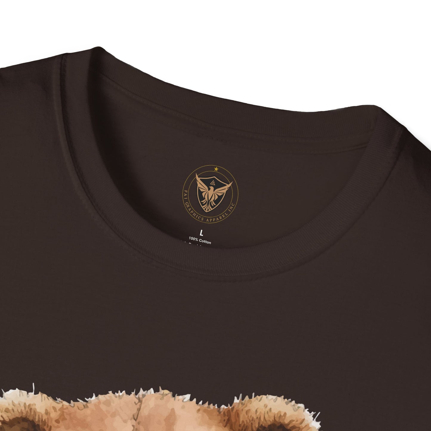 Unisex Softstyle Customize Teddy Bear T-Shirt