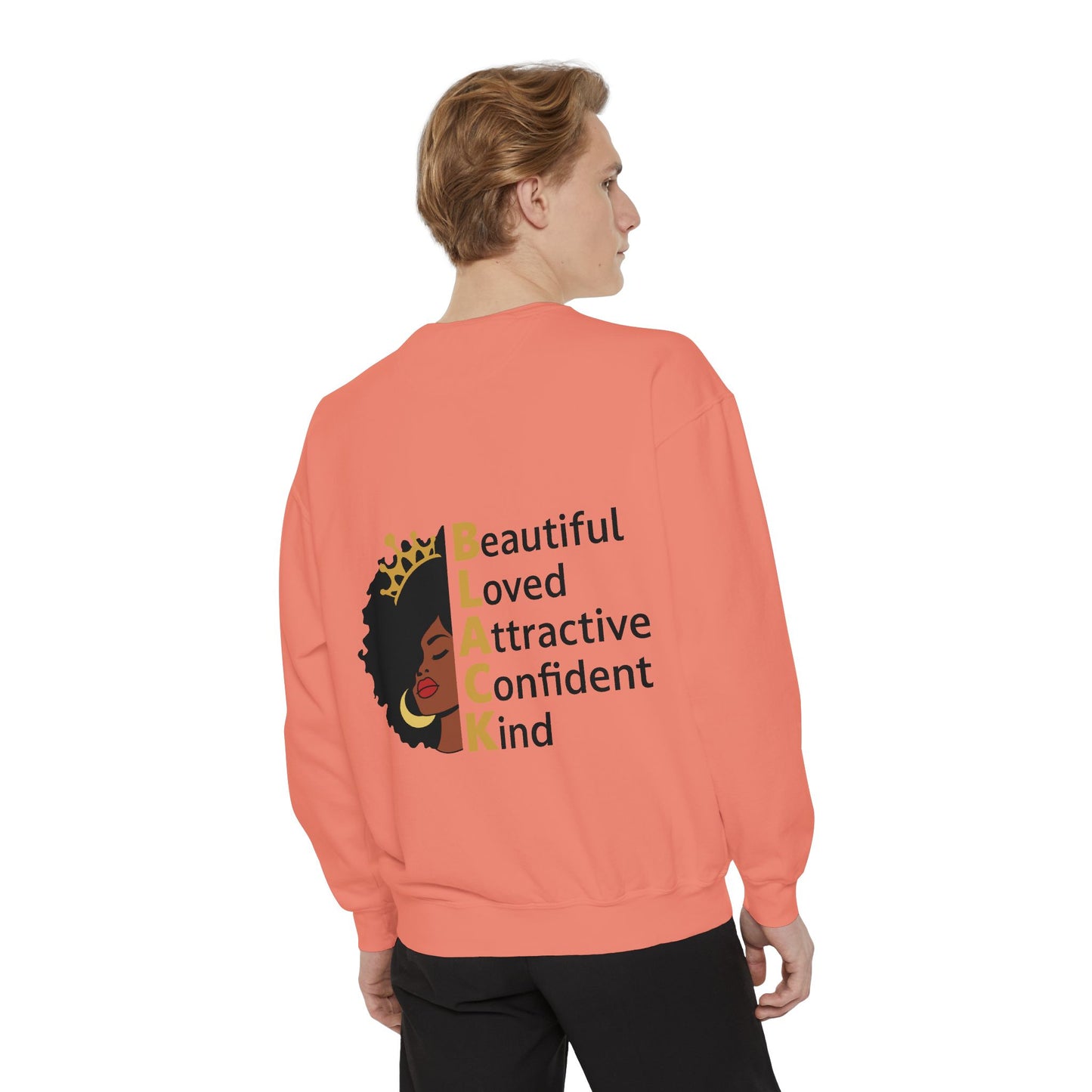 Unisex Garment-Dyed Butterfly Sweatshirt