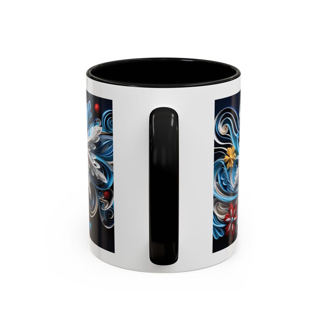 Snowflake 11 oz ceramic mug