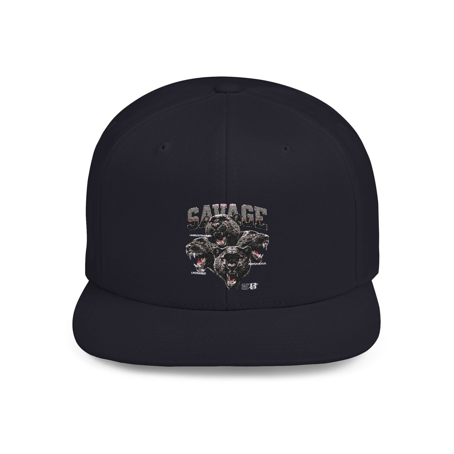 Snapback Cap with Savage Design