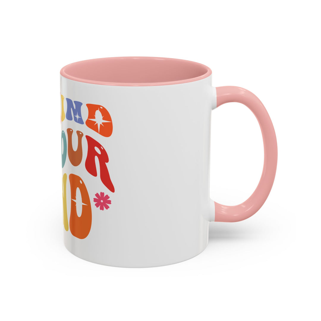 Wavy Groovy 11 oz ceramic mug