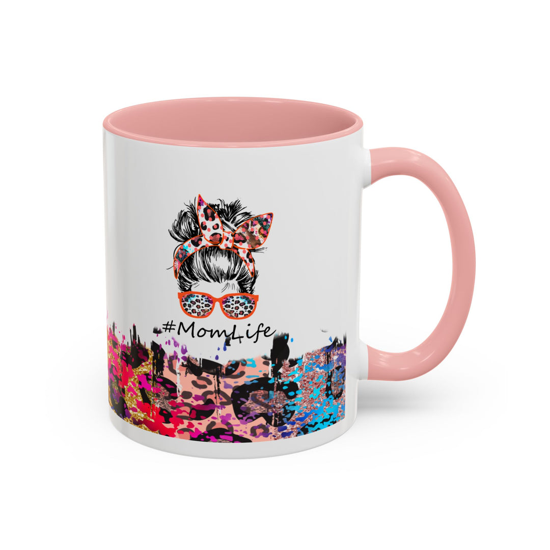 Leopard Mom Life 11 oz ceramic mug