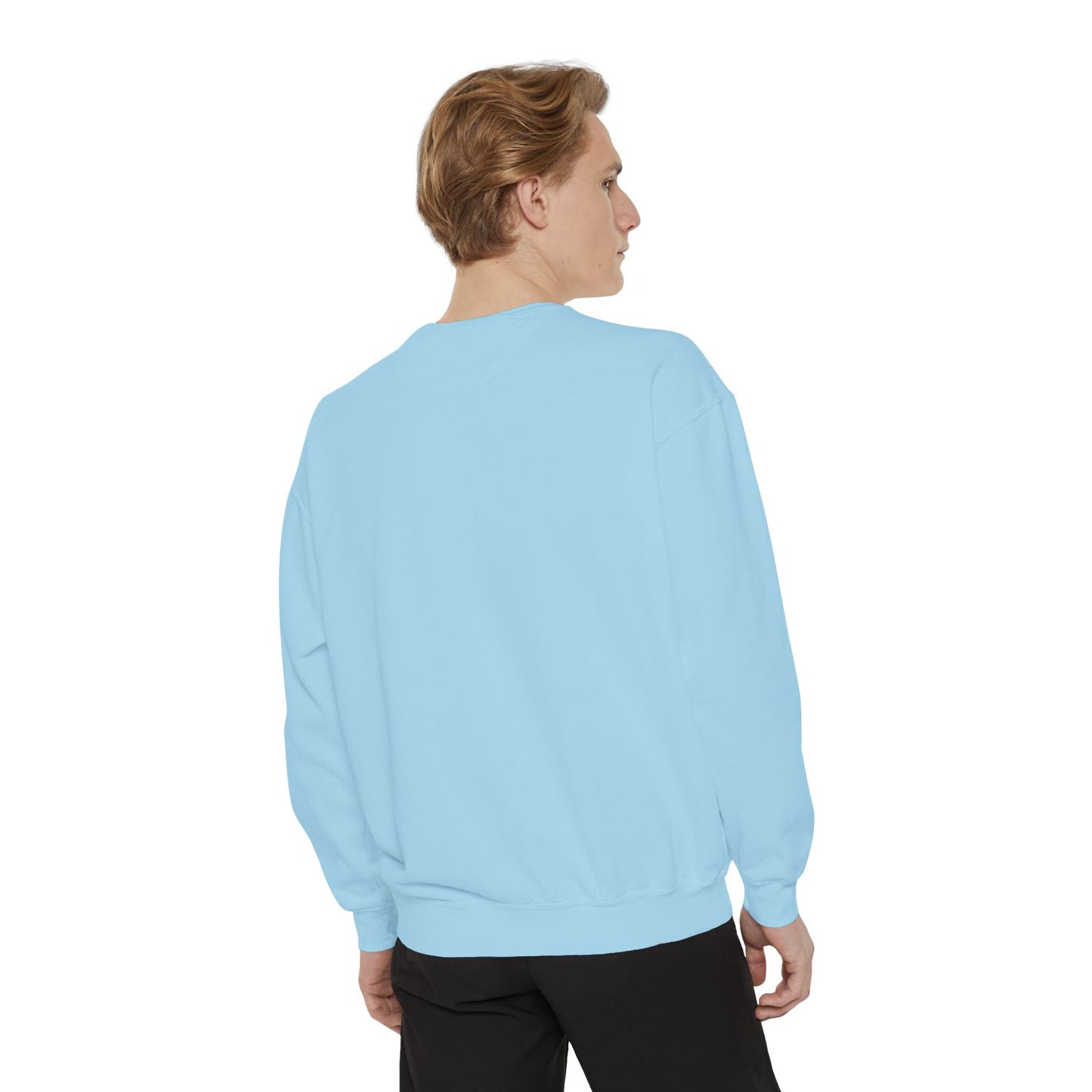 Unisex Garment-Dyed Sweatshirt With Dope Design