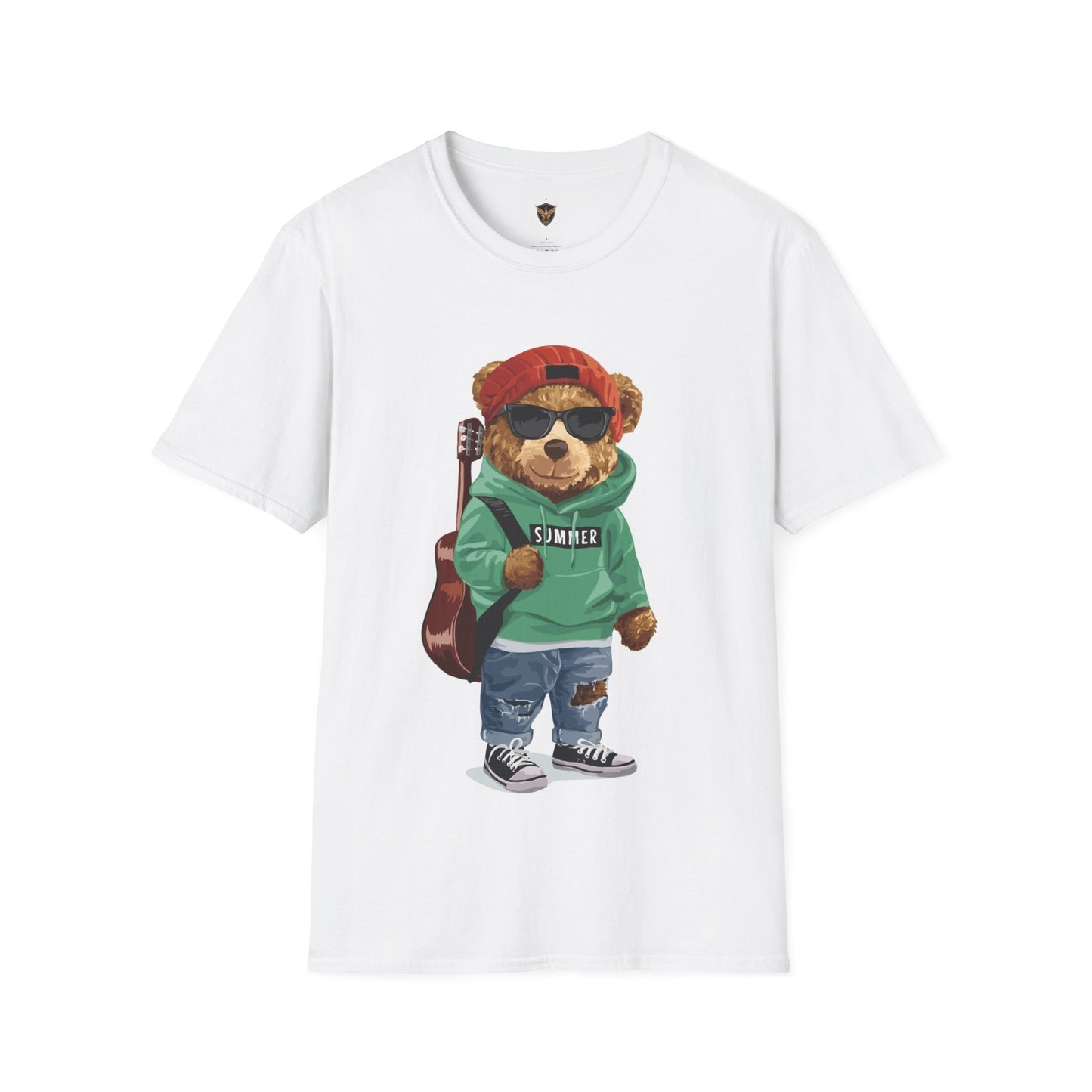 Swag Teddy Bear Unisex Softstyle T-Shirt