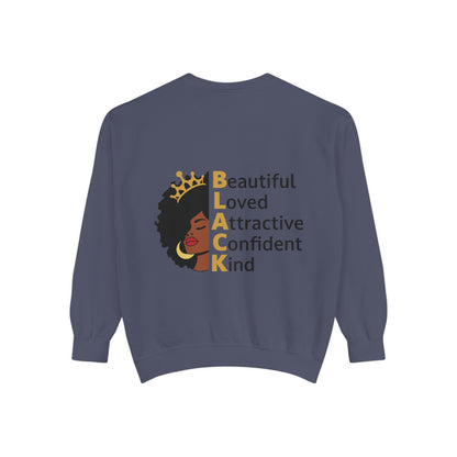 Unisex Garment-Dyed Butterfly Sweatshirt