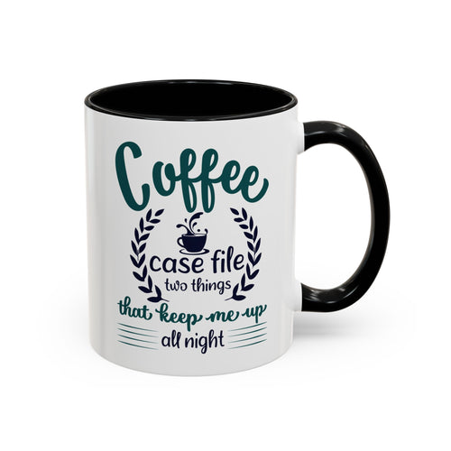 Coffee Case File Mug For Coffee Lover