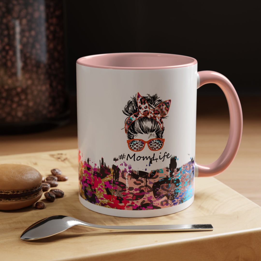 Leopard Mom Life 11 oz ceramic mug