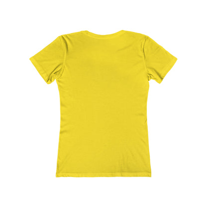 Women's the Boyfriend Tee with Thick Beautiful Black Woman Design T-shirt