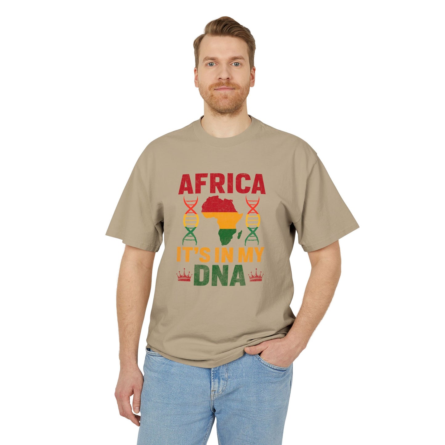 Africa It's in My DNA Unisex Heavy Faded Tee, Afrocentric T-Shirt, Heritage Apparel, Cultural Pride Shirt, Gift for African Roots, [...]