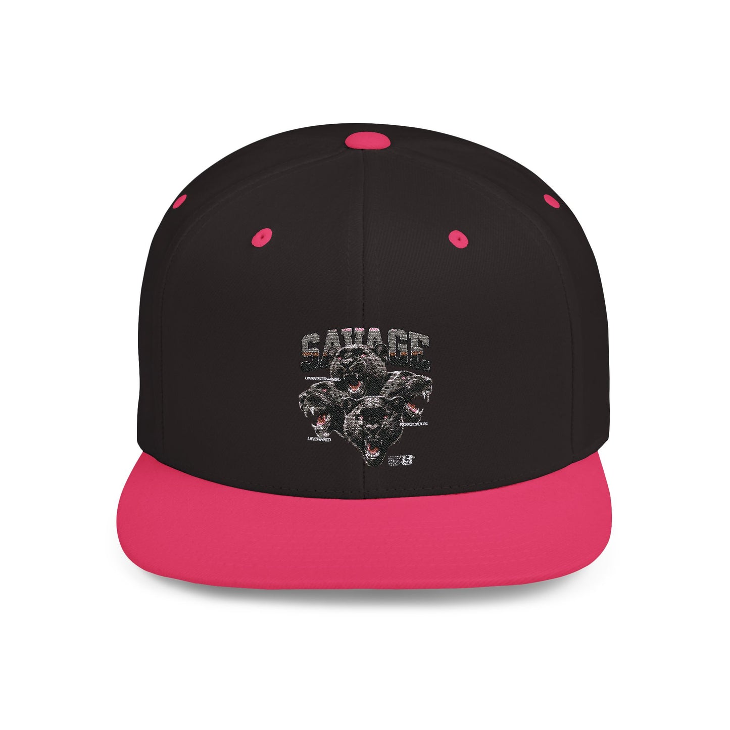 Snapback Cap with Savage Design