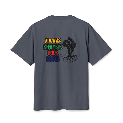 Unisex Faded African Heritage Tee, Graphic T-Shirt, Roots Reminder Tee, Vintage Style Shirt, Cultural Pride Apparel