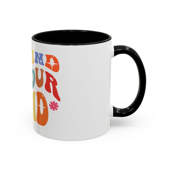Wavy Groovy 11 oz ceramic mug