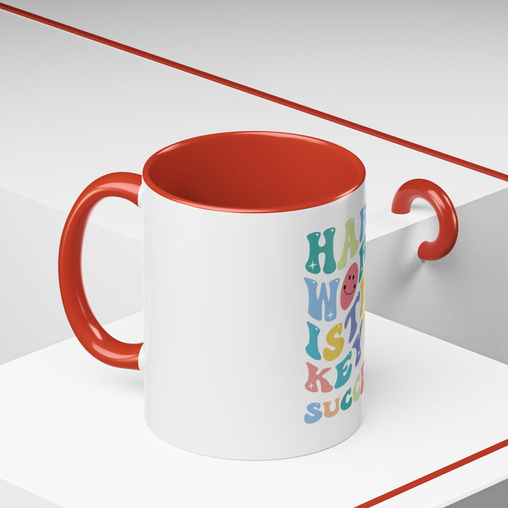 Success Key 11 oz ceramic mug