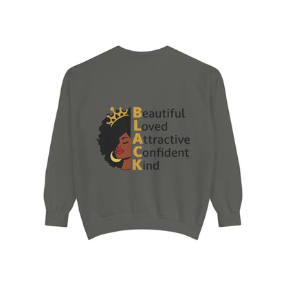 Unisex Garment-Dyed Butterfly Sweatshirt