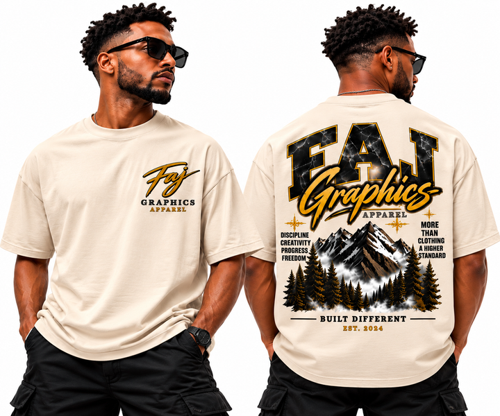 Built Different Premium Heavyweight Tee