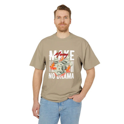 UrbanDrive | Motivational Graphic Tee – Cool Money Print – Breathable Organic Cotton – Casual Unisex Streetwear