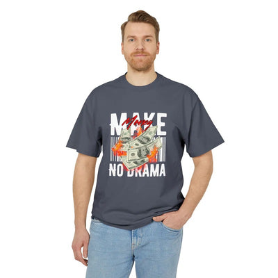 UrbanDrive | Motivational Graphic Tee – Cool Money Print – Breathable Organic Cotton – Casual Unisex Streetwear