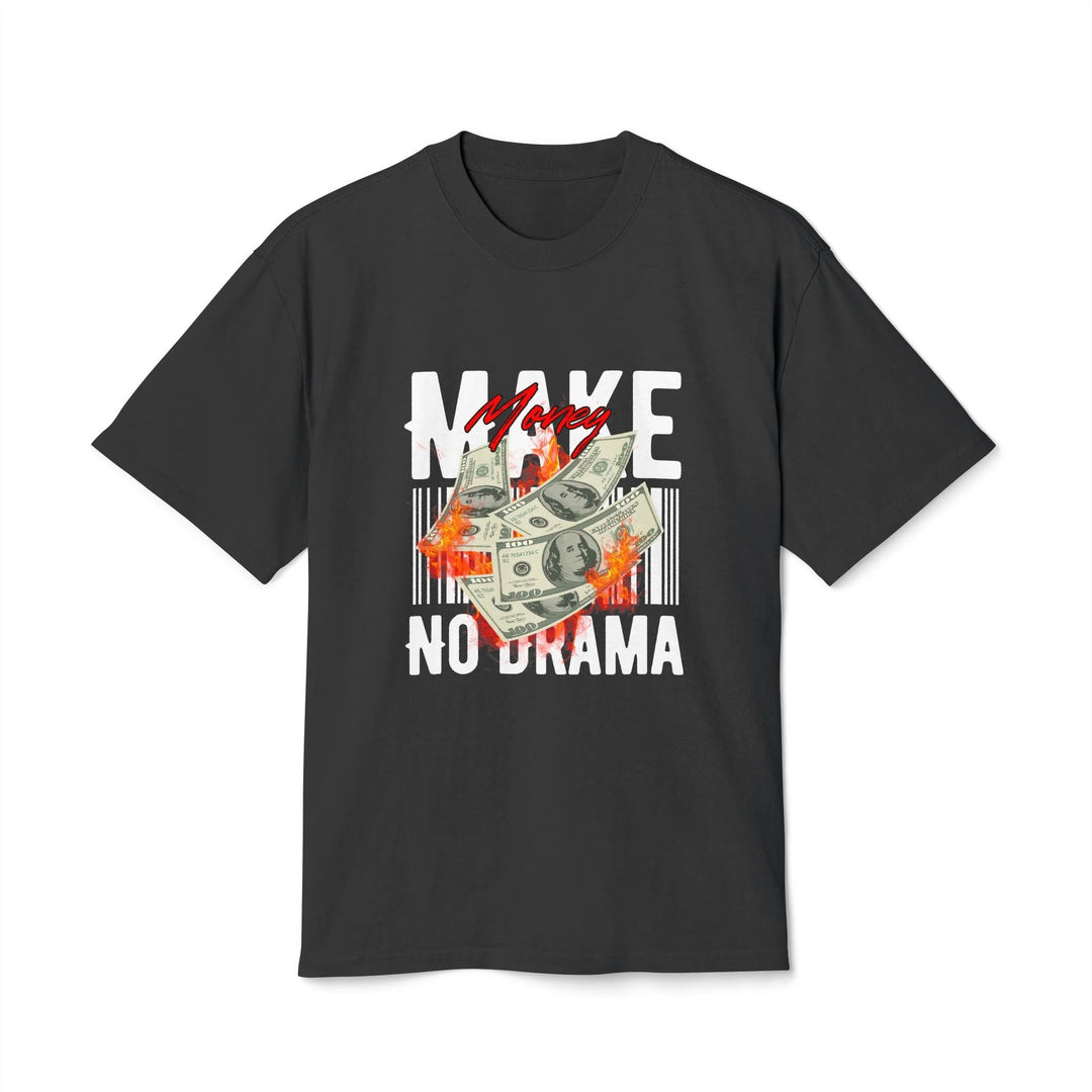 Cool Money Graphic Tee in Faded Black, front view