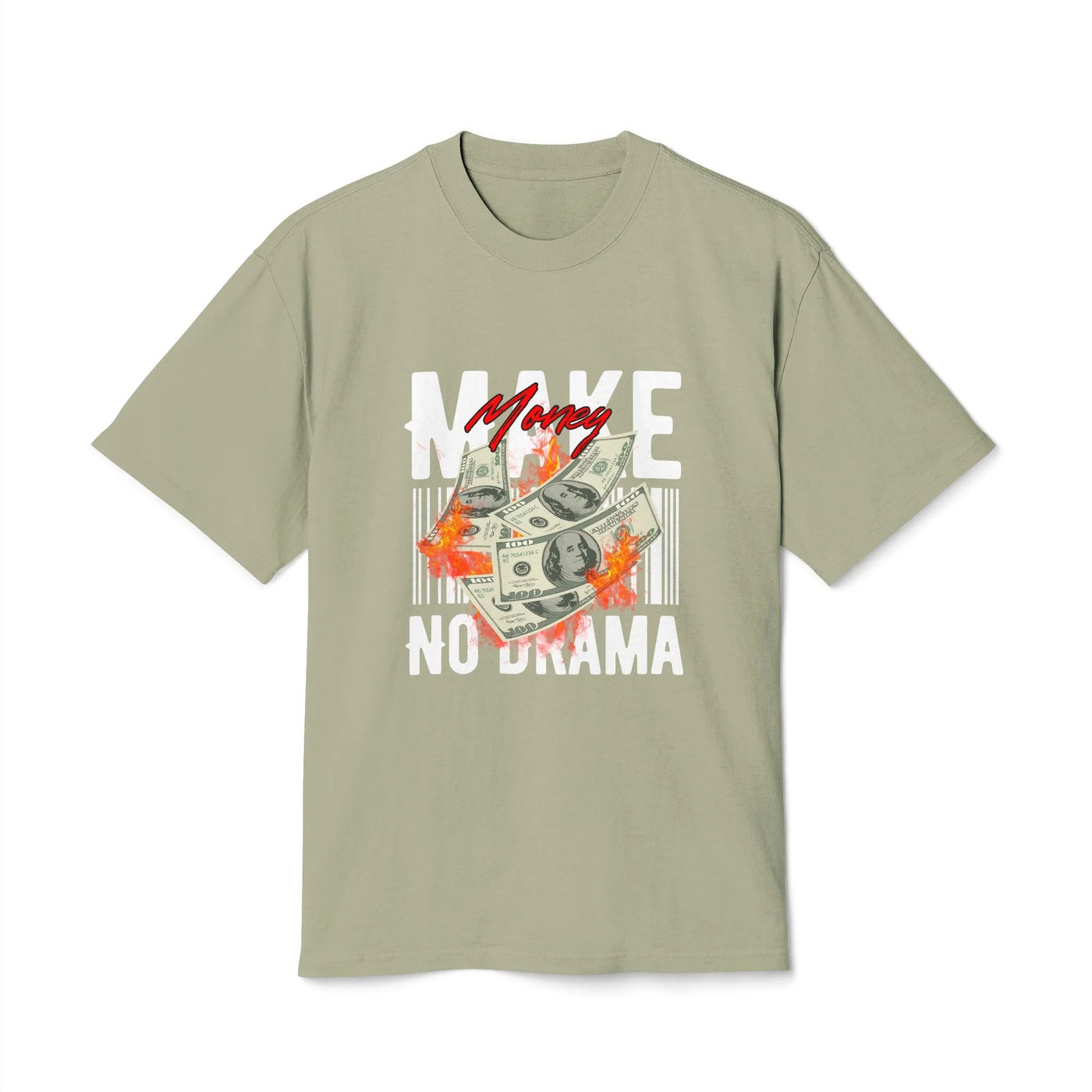 UrbanDrive | Motivational Graphic Tee – Cool Money Print – Breathable Organic Cotton – Casual Unisex Streetwear