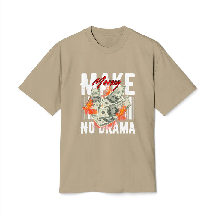 Cool Money Graphic Tee in Faded Khaki, front view
