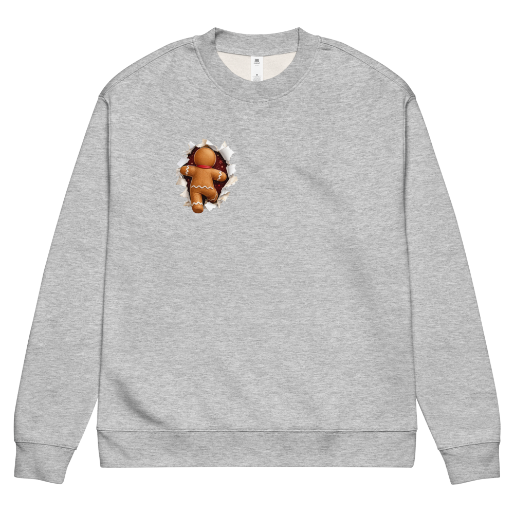 Gingerbread Man Christmas Crewneck Sweatshirt