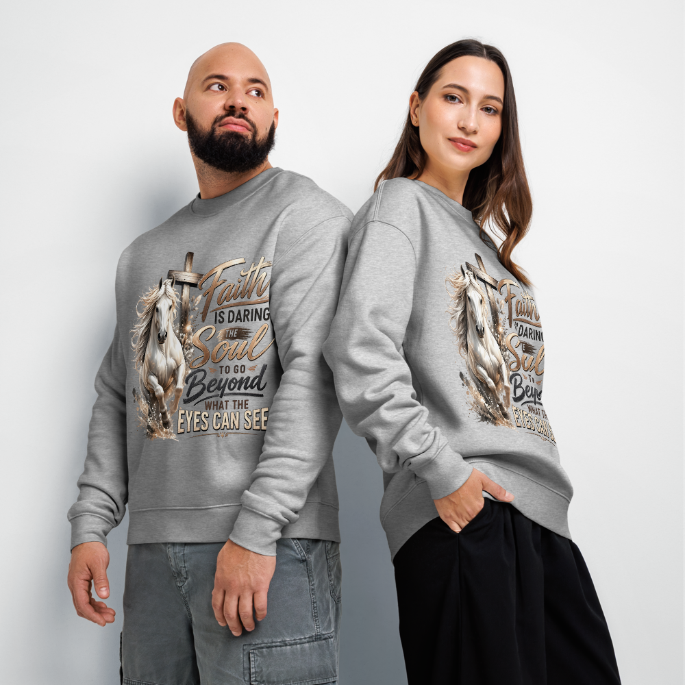 Faith Horse Cross Christian Equestrian Sweatshirt