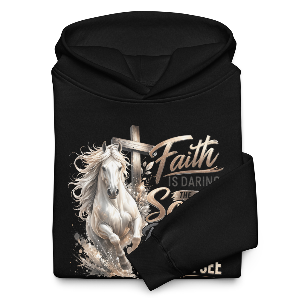Faith Horse Cross Christian Equestrian Hoodie