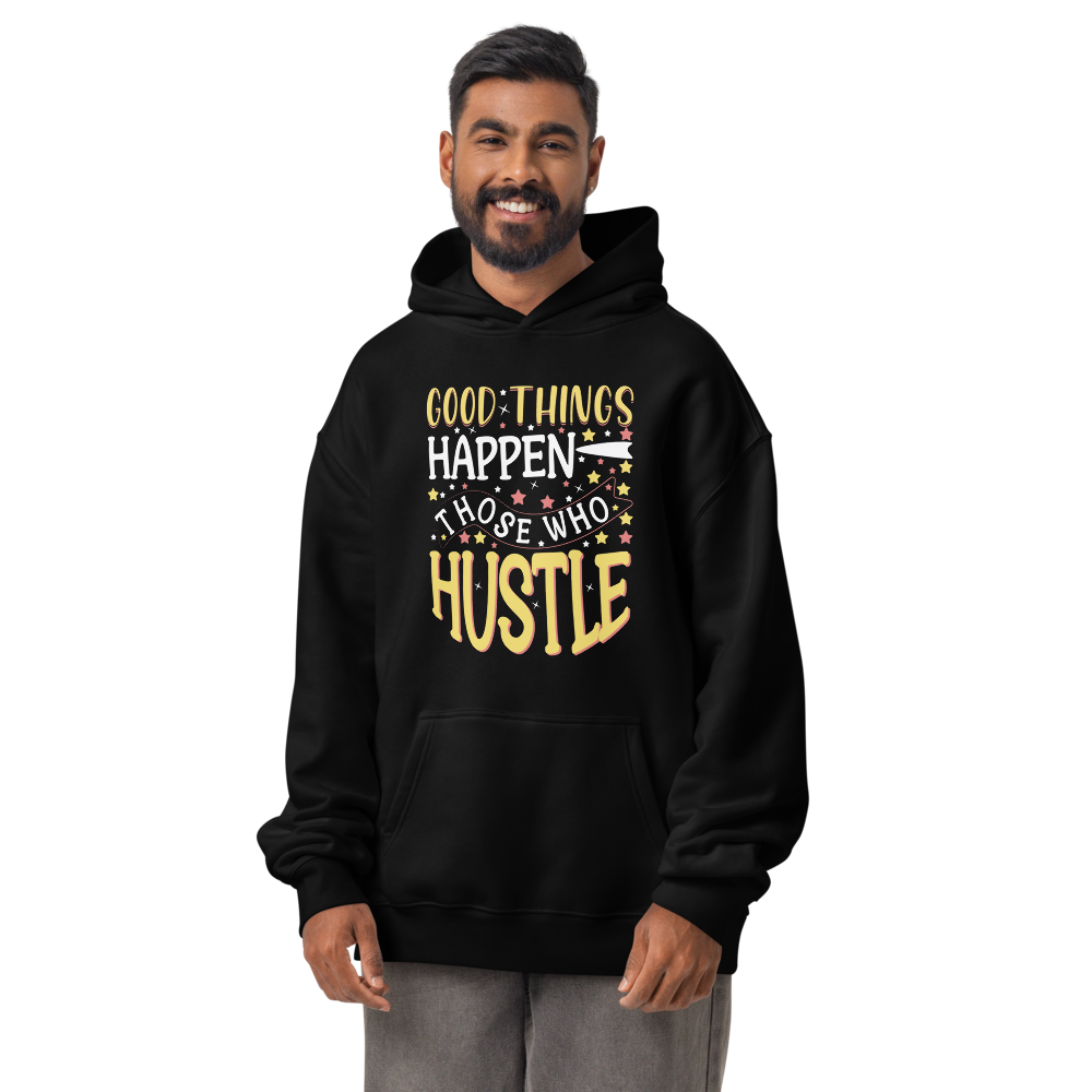 Good Things Happen Positive Message Graphic Hoodie