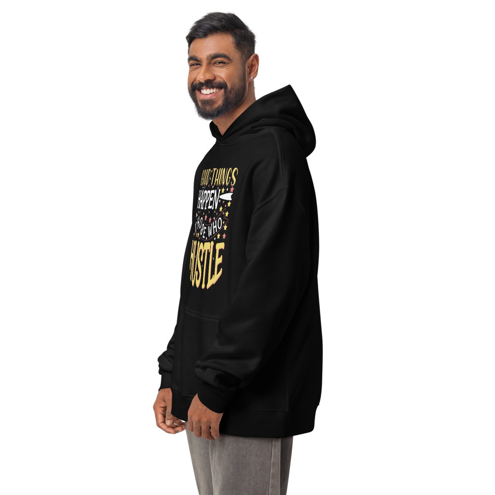 Good Things Happen Positive Message Graphic Hoodie